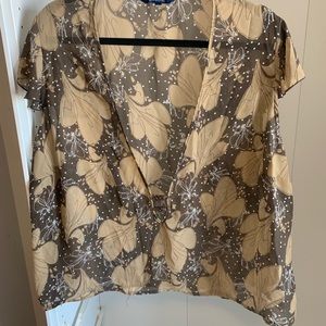 Stylish sheer blouse